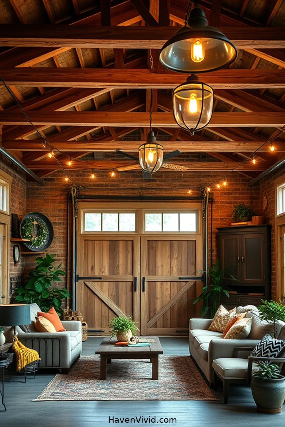 Transform Your Garage Into Farmhouse Living Using Reclaimed Materials 9 Creative Lighting Ideas for Transform Your Garage Into Farmhouse Living Using Reclaimed Materials