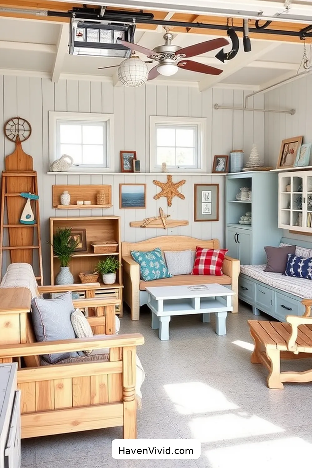 Transform Your Garage for Coastal Living Using Reclaimed Materials 5 DIY Coastal-Inspired Furniture Projects for Transform Your Garage for Coastal Living Using Reclaimed Materials