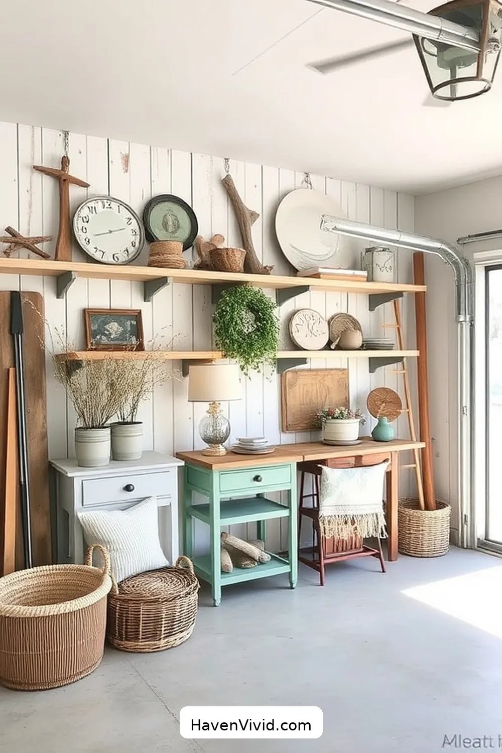 Transform Your Garage for Coastal Living Using Reclaimed Materials 7 Upcycling Vintage Decor for a Beachy Feel for Transform Your Garage for Coastal Living Using Reclaimed Materials