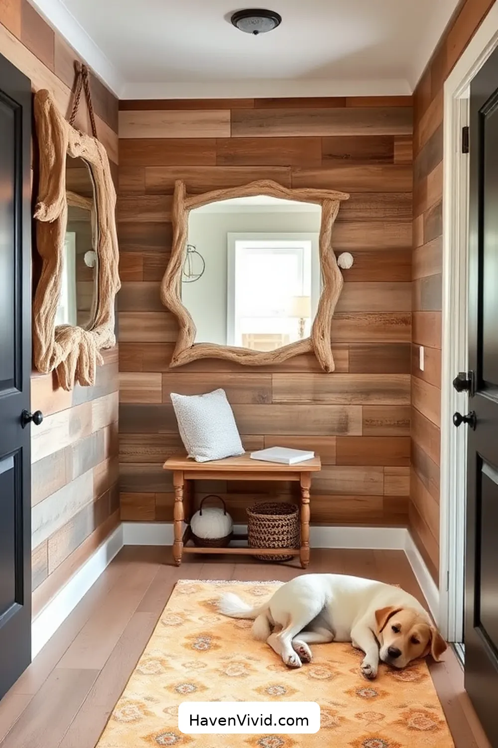Transform Your Hallway for Coastal Living Using Reclaimed Materials 7 Creating a Focal Point for Transform Your Hallway for Coastal Living Using Reclaimed Materials