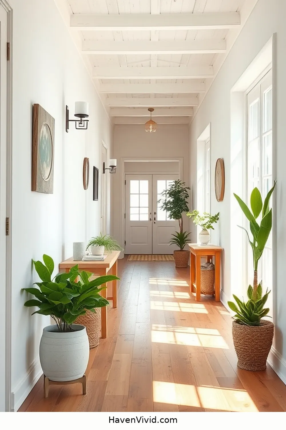Incorporating Recycled Wood Flooring for a Lasting Impression for Transform Your Hallway for Coastal Living Using Recycled Wood