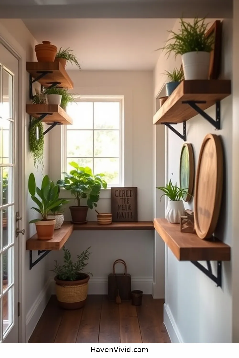Transform Your Hallway for Farmhouse Living Using Recycled Wood 5 Building Custom Shelving Solutions for Transform Your Hallway for Farmhouse Living Using Recycled Wood