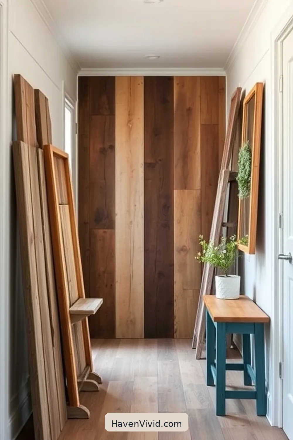 Transform Your Hallway for Farmhouse Living Using Recycled Wood 3 Choosing the Right Type of Reclaimed Wood for Transform Your Hallway for Farmhouse Living Using Recycled Wood