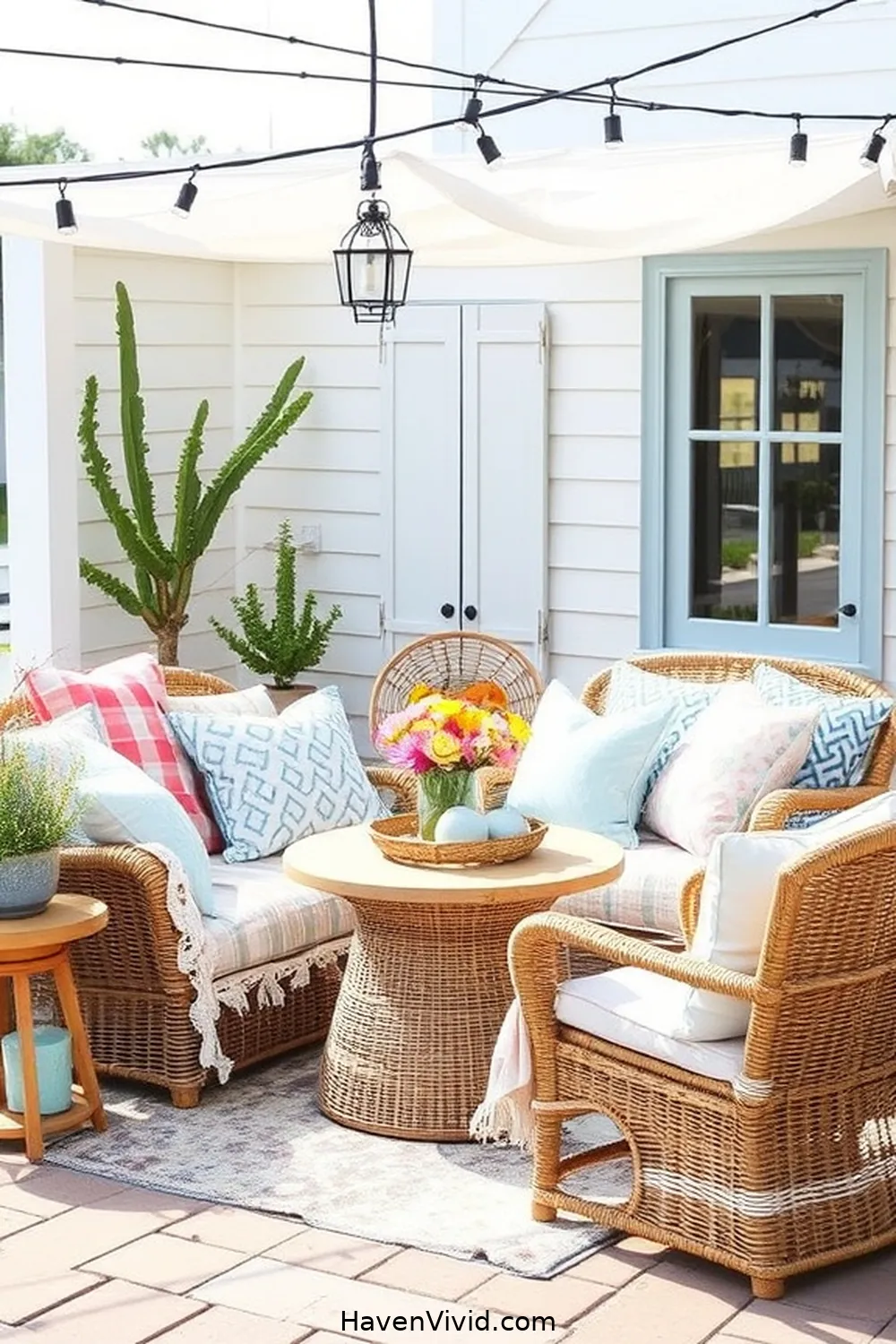 Transform Your Outdoor Living Space Using Upcycled Fabrics for Coastal Style 15 Combining Patterns and Textures for Coastal Charm for Transform Your Outdoor Living Space Using Upcycled Fabrics for Coastal Style