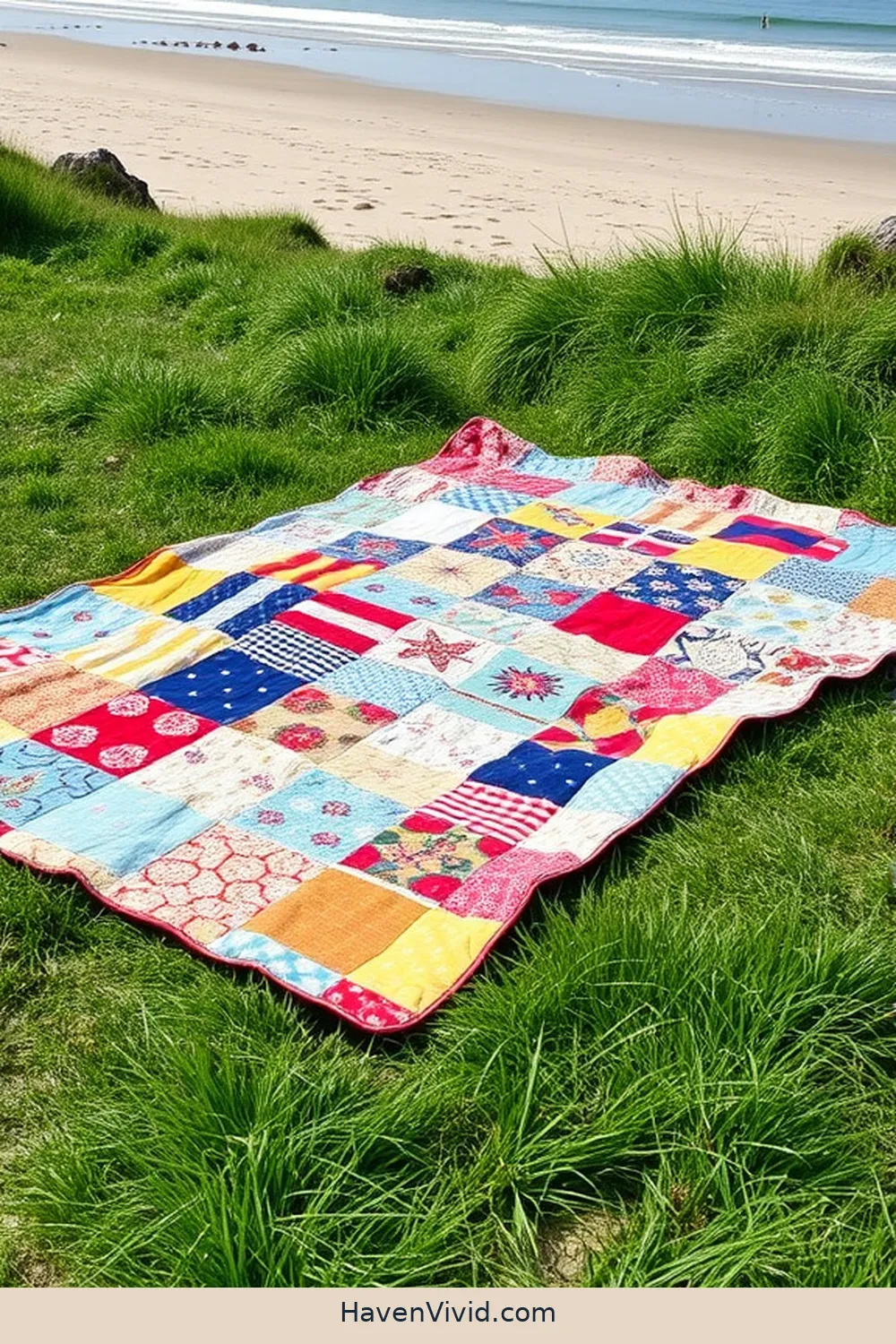 Transform Your Outdoor Living Space Using Upcycled Fabrics for Coastal Style 11 Transforming Old Sheets Into Stylish Picnic Blankets for Transform Your Outdoor Living Space Using Upcycled Fabrics for Coastal Style