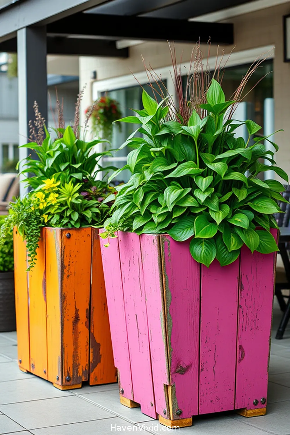 Transform Your Outdoor Living Space With 3 Eco-Friendly Patio Ideas Using Reclaimed Materials 4 Repurposed Planters: Adding Greenery With a Twist for Transform Your Outdoor Living Space With 3 Eco-Friendly Patio Ideas Using Reclaimed Materials