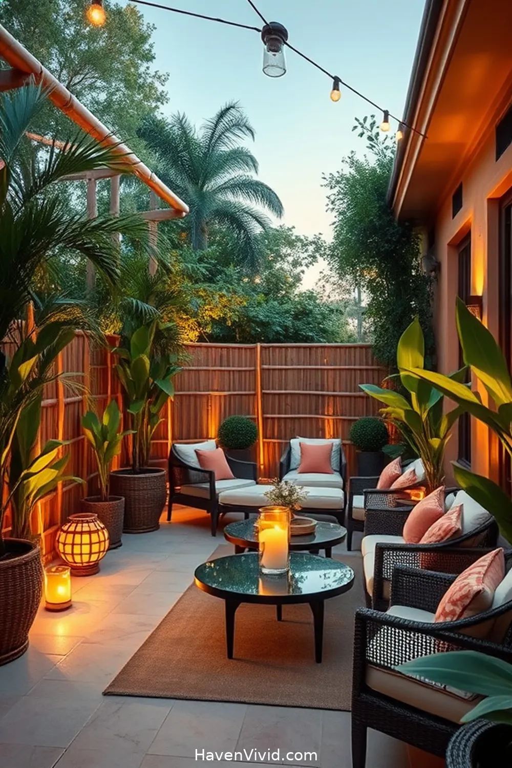Transform Your Outdoor Patio Using Bamboo for a Glamorous Lifestyle 4 Enhancing Privacy With Bamboo Screens and Fencing for Transform Your Outdoor Patio Using Bamboo for a Glamorous Lifestyle