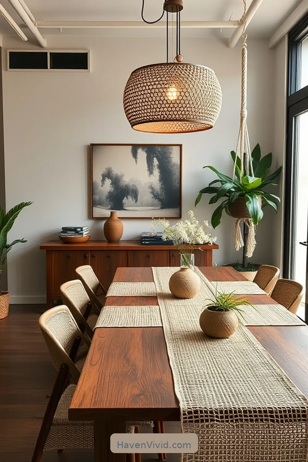 Transform Your Urban Dining Room Using Natural Fibers 11 DIY Projects Using Natural Fibers for Transform Your Urban Dining Room Using Natural Fibers