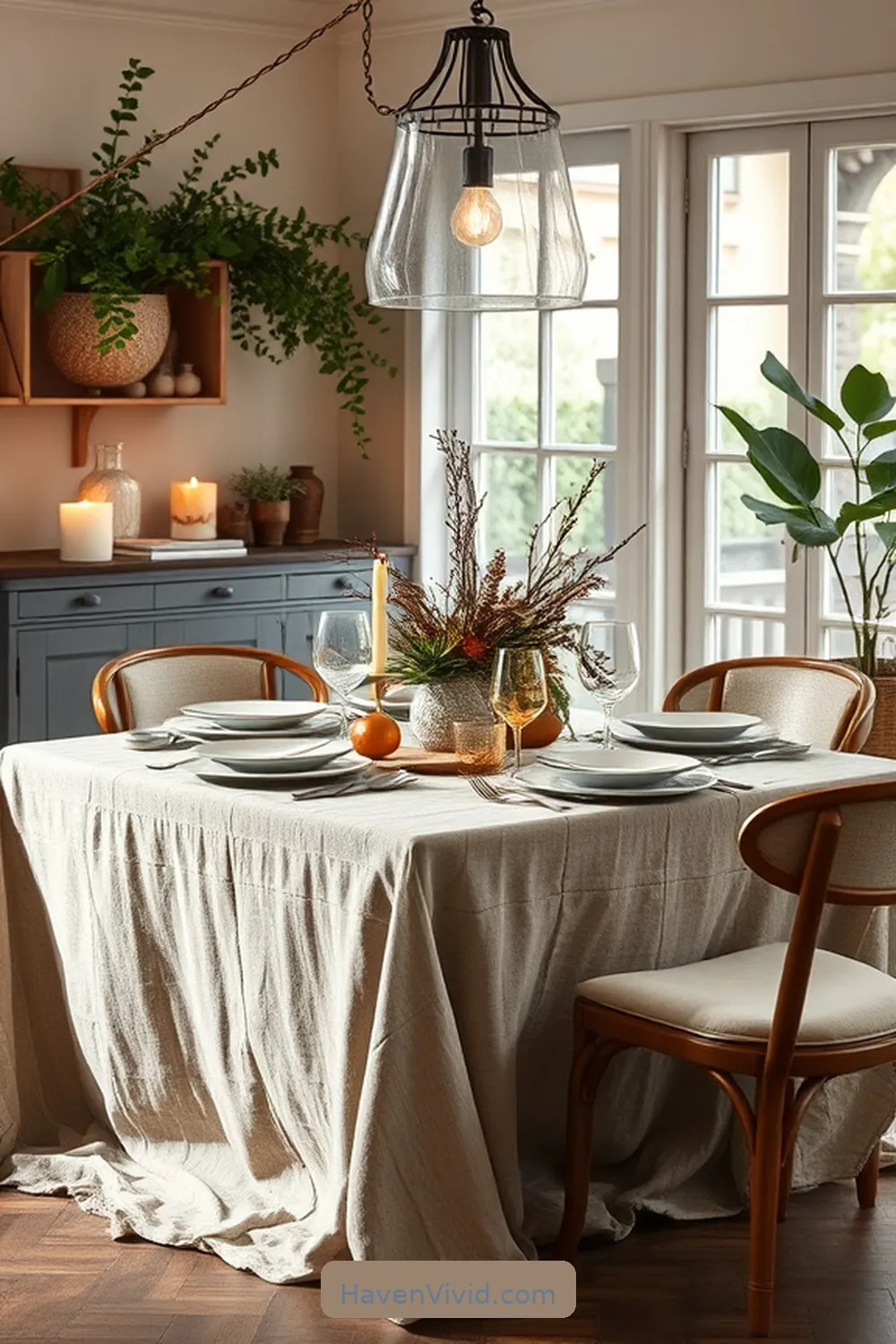 Transform Your Urban Dining Room Using Natural Fibers 5 Elevating Your Table With Linen Tablecloths for Transform Your Urban Dining Room Using Natural Fibers