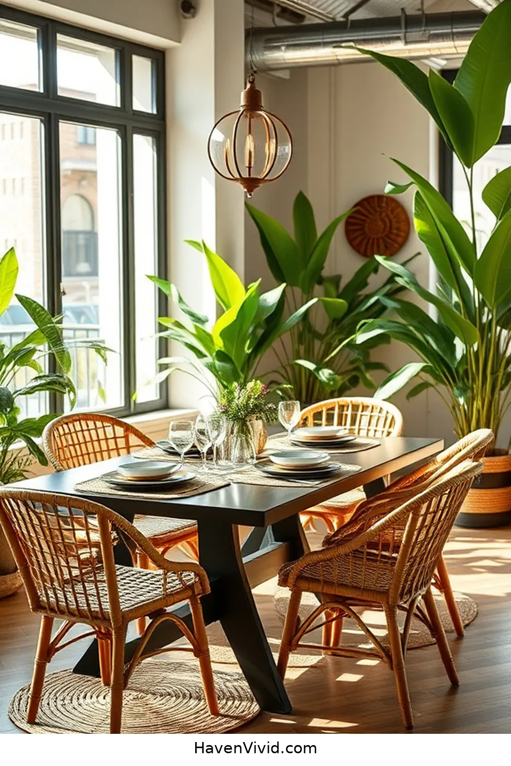 Transform Your Urban Dining Room Using Natural Fibers 16 Inspiring Examples of Natural Fiber Decor in Dining Spaces for Transform Your Urban Dining Room Using Natural Fibers