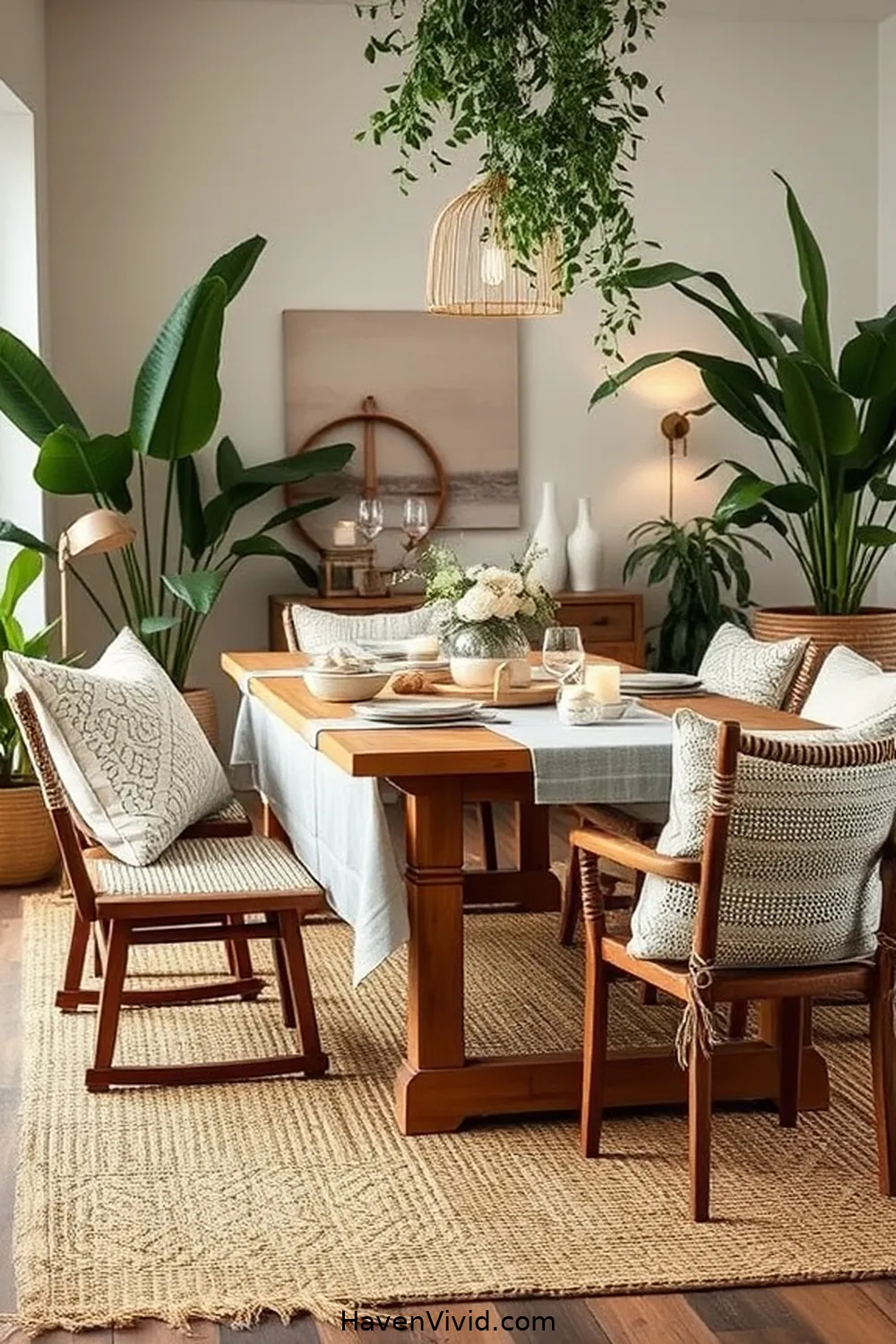 Transform Your Urban Dining Room Using Natural Fibers 9 Layering Textiles for Depth and Comfort for Transform Your Urban Dining Room Using Natural Fibers