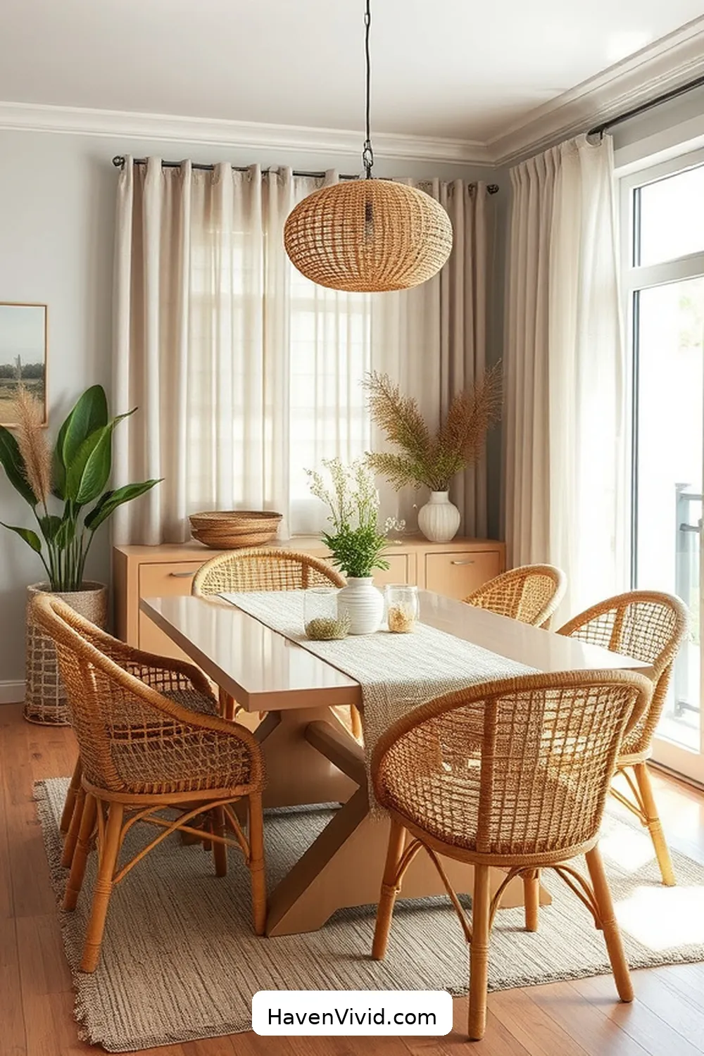 Transform Your Urban Dining Room Using Natural Fibers 2 The Benefits of Natural Fibers in Interior Design for Transform Your Urban Dining Room Using Natural Fibers