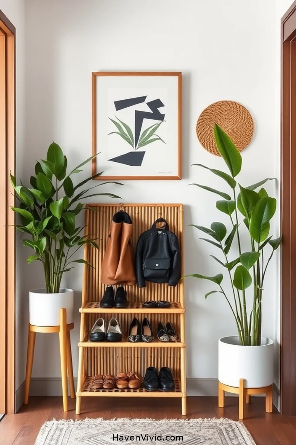 Transform Your Urban Living Entryway Using Bamboo Decor 11 DIY Bamboo Projects for Personal Touches for Transform Your Urban Living Entryway Using Bamboo Decor