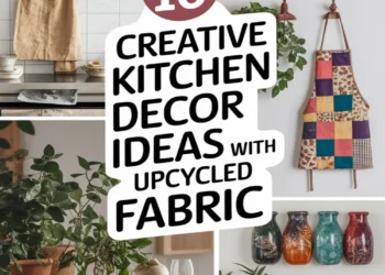 Image for: 10 Artistic Ways to Decorate Kitchen Spaces Using Upcycled Fabric