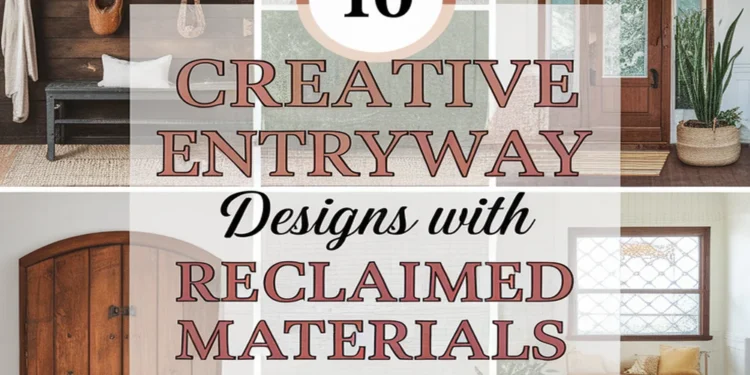 Image for: 10 Creative Artistic Entryway Designs Using Reclaimed Materials