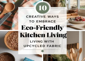 Image for: 10 Creative Ways to Embrace Eco-Friendly Living in Your Kitchen Using Upcycled Fabric