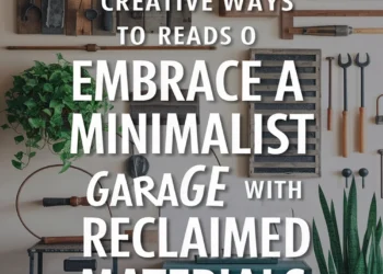 Image for: 10 Creative Ways to Embrace a Minimalist Garage Lifestyle Using Reclaimed Materials