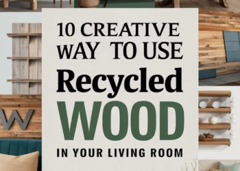 Image for: 10 Creative Ways to Use Recycled Wood in Your Urban Living Room