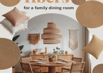 Image for: 10 Essential Natural Fiber Elements for a Family-Friendly Dining Room