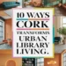Image for: 10 Innovative Ways Cork Transforms Urban Library Living