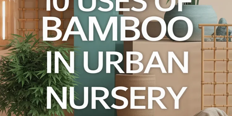 10 Ways of Using Bamboo in Urban Nursery Living Design 1 Image for: 10 Ways of Using Bamboo in Urban Nursery Living Design