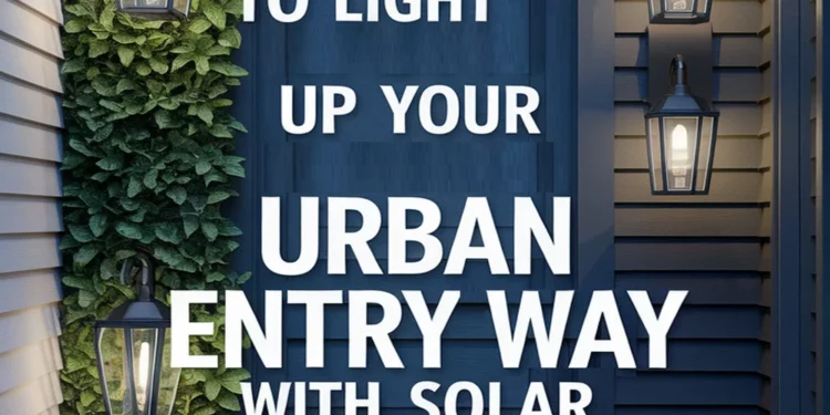 10 Ways to Brighten Your Urban Living Entryway Using Solar-Powered Lights 1 Image for: 10 Ways to Brighten Your Urban Living Entryway Using Solar-Powered Lights