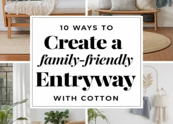 Image for: 10 Ways to Create a Family-Friendly Living Entryway Using Organic Cotton