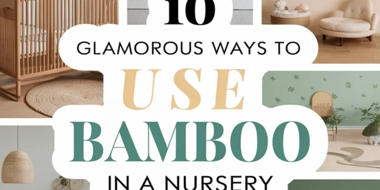 Image for: 10 Ways to Use Bamboo for a Glamorous Nursery Lifestyle