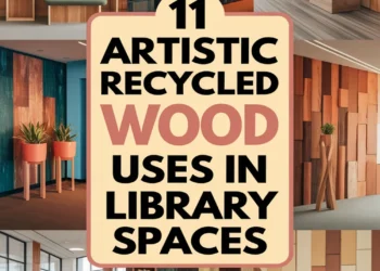 Image for: 11 Artistic Uses of Recycled Wood in Library Spaces