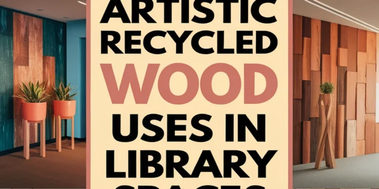 Image for: 11 Artistic Uses of Recycled Wood in Library Spaces