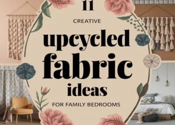 Image for: 11 Creative Ways Using Upcycled Fabric for Family-Friendly Bedrooms