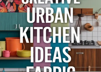 Image for: 11 Creative Ways for Urban Kitchen Living Using Upcycled Fabric