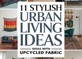 Image for: 11 Stylish Ideas for Urban Living: Using Upcycled Fabric in Your Home Office