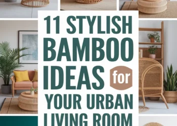 Image for: 11 Stylish Ways of Using Bamboo in Your Urban Living Room