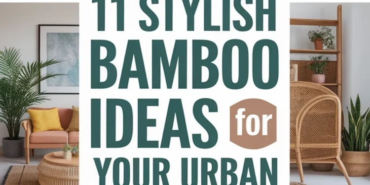 11 Stylish Ways of Using Bamboo in Your Urban Living Room 1 Image for: 11 Stylish Ways of Using Bamboo in Your Urban Living Room