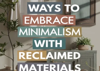 Image for: 11 Ways to Embrace Minimalist Lifestyle in Your Living Room Using Reclaimed Materials