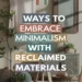 11 Ways to Embrace Minimalist Lifestyle in Your Living Room Using Reclaimed Materials 27 Image for: 11 Ways to Embrace Minimalist Lifestyle in Your Living Room Using Reclaimed Materials