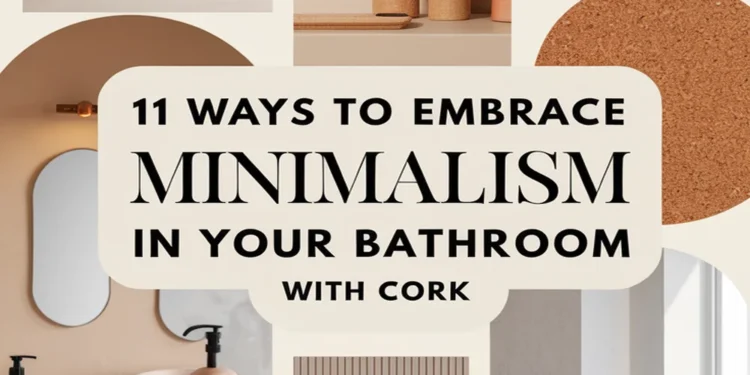 Image for: 11 Ways to Embrace a Minimalist Lifestyle in Your Bathroom Using Cork