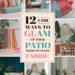 Image for: 12 Chic Ways for a Glamorous Outdoor Patio Lifestyle Using Upcycled Fabric