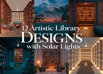 Image for: 12 Innovative Designs for Artistic Library Spaces Using Solar-Powered Lights