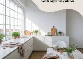 Image for: 12 Tips for a Minimalist Lifestyle Kitchen Using Organic Cotton Essentials