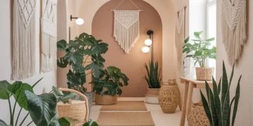 Image for: 12 Ways to Achieve a Glamorous Lifestyle Hallway Using Natural Fibers