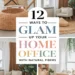 Image for: 12 Ways to Achieve a Glamorous Lifestyle in Your Home Office Using Natural Fibers