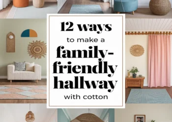 Image for: 12 Ways to Create a Family-Friendly Hallway Using Organic Cotton