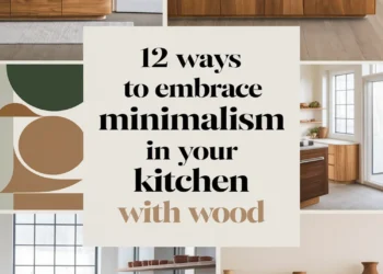 Image for: 12 Ways to Embrace Minimalist Lifestyle in Your Kitchen Using Recycled Wood
