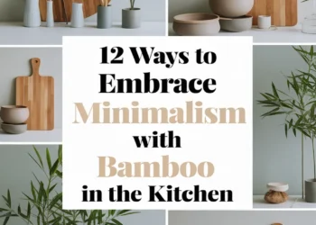 Image for: 12 Ways to Embrace a Minimalist Lifestyle Using Bamboo in Your Kitchen