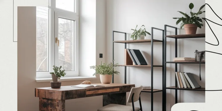 Image for: 12 Ways to Embrace a Minimalist Lifestyle in Your Home Office Using Reclaimed Materials
