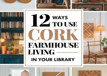 Image for: 12 Ways to Use Cork for Farmhouse Living in Your Library