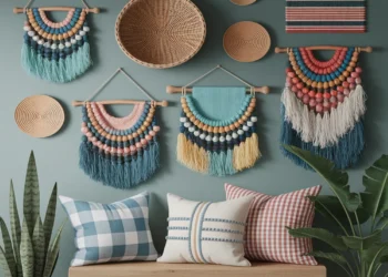 Image for: 13 Creative Ways for a Family-Friendly Entryway Using Upcycled Fabric