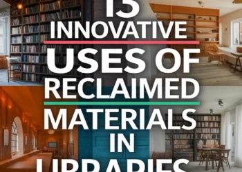 Image for: 13 Innovative Ways of Using Reclaimed Materials in Urban Library Living